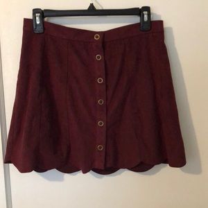 Kendall & Kylie Suede skirt